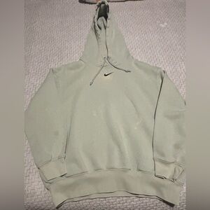 Nike Center Swoosh Distressed Hoodie Size Women’s XS